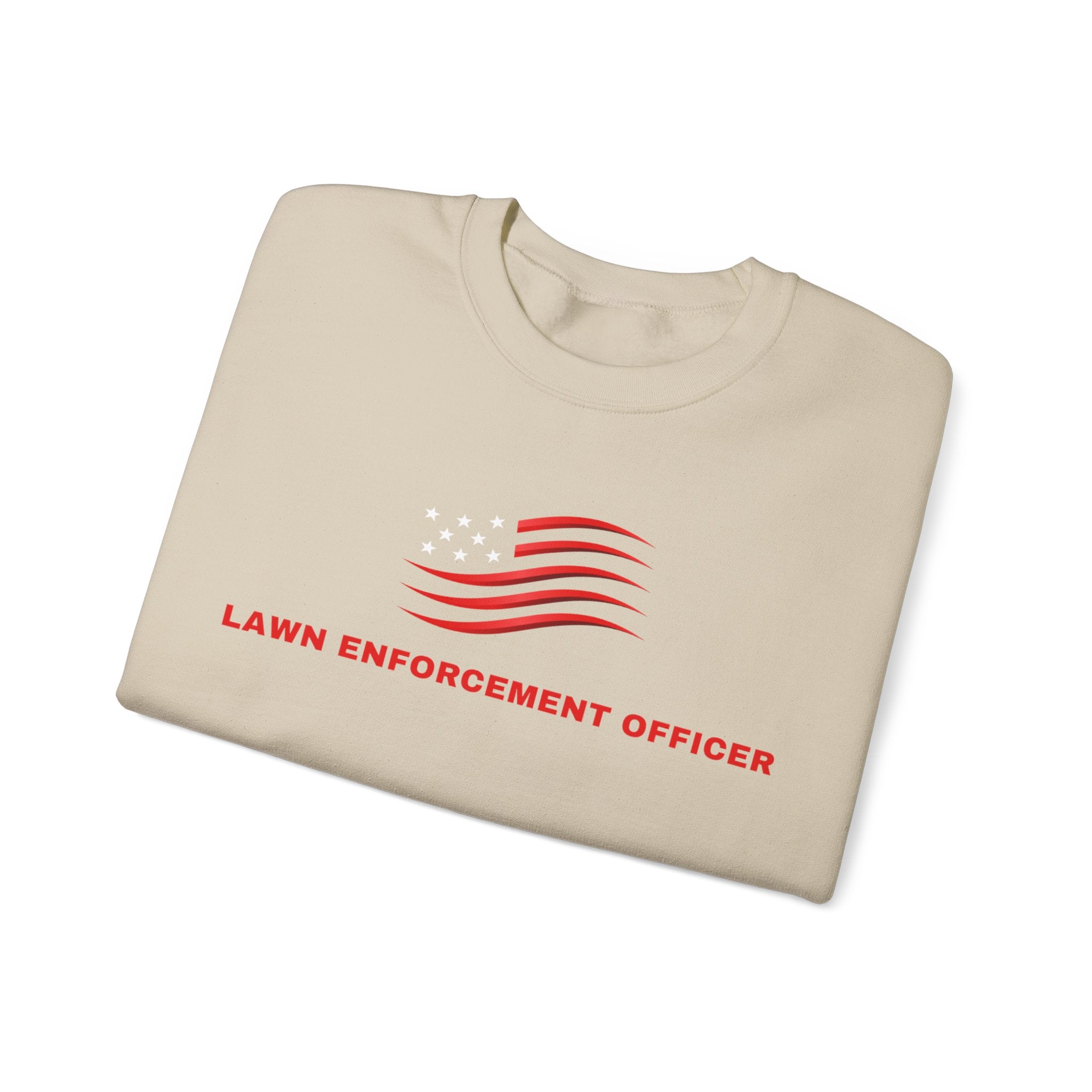 Lawn Enforcement Officer - Unisex Heavy Blend™ Crewneck Sweatshirt - Trimyxs