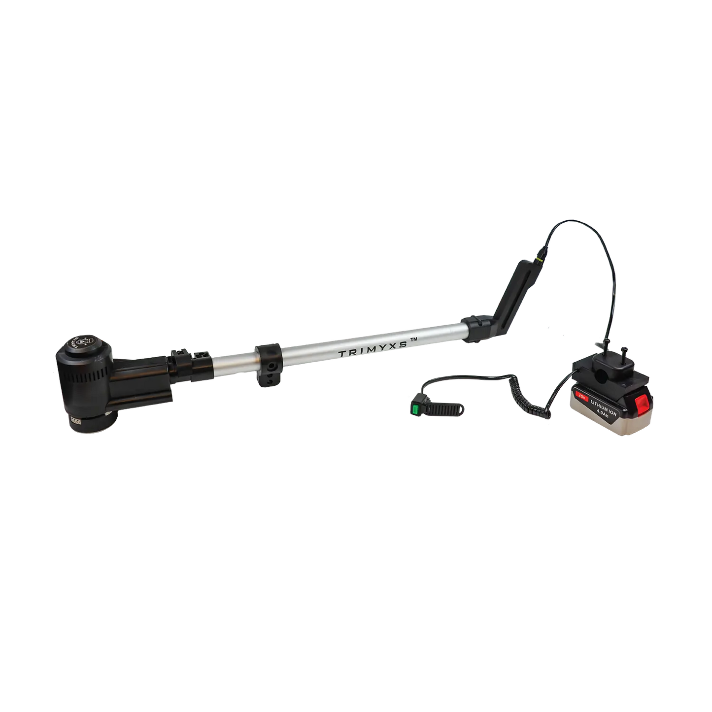 Trimmer & Edger Push Mower Attachment, 20V Battery & Charger - Trimyxs
