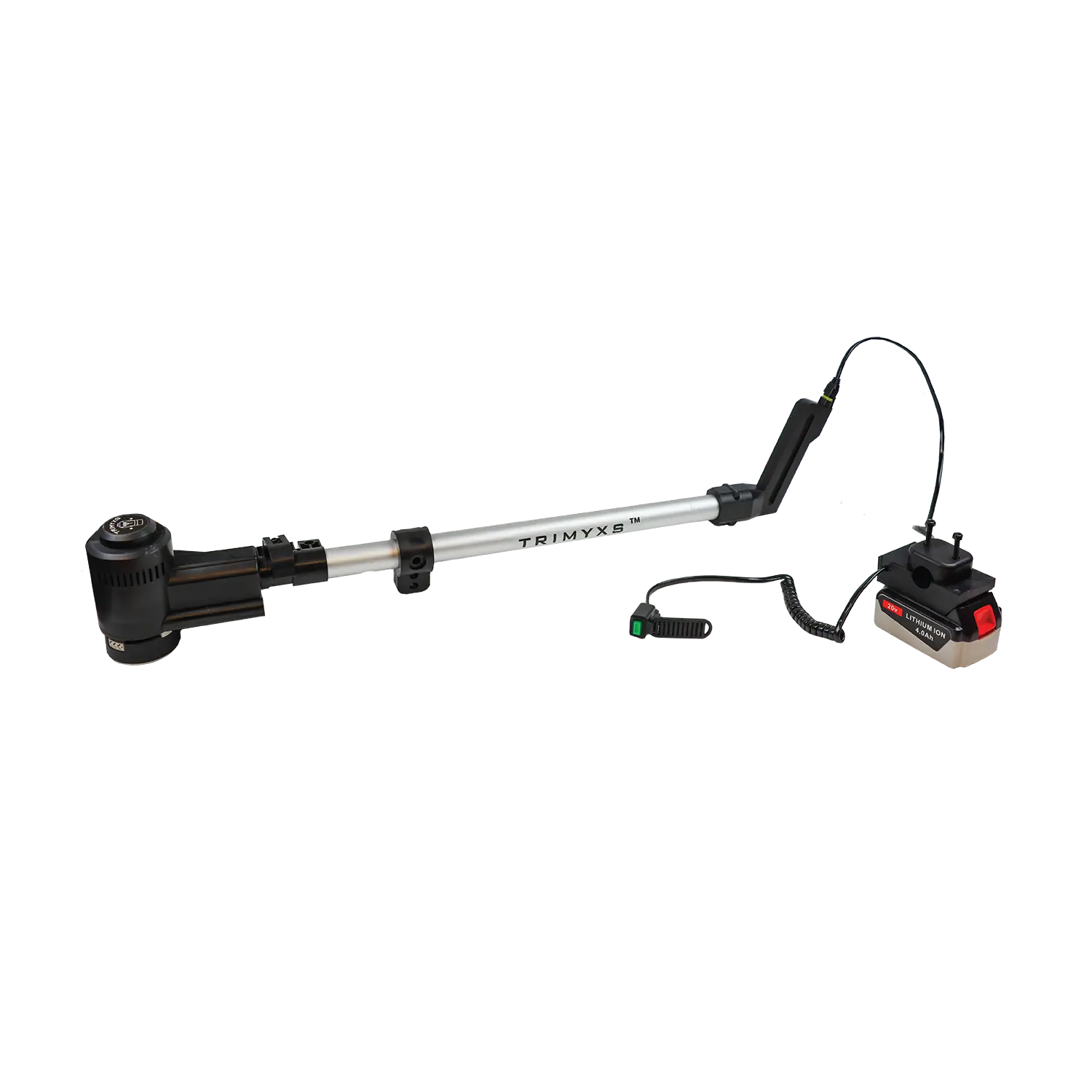 Trimmer & Edger Push Mower Attachment, 20V Battery & Charger - Trimyxs