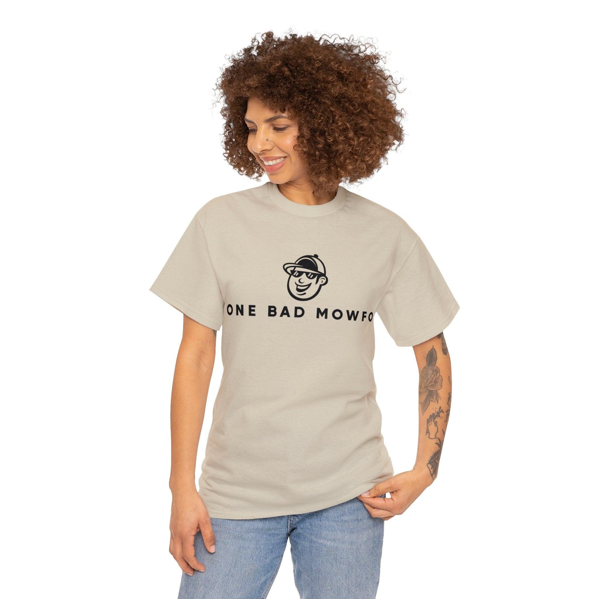 One Bad Mowfo - Unisex Heavy Cotton Tee - Trimyxs