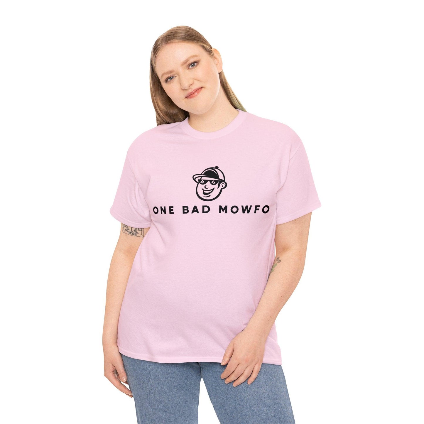 One Bad Mowfo - Unisex Heavy Cotton Tee - Trimyxs