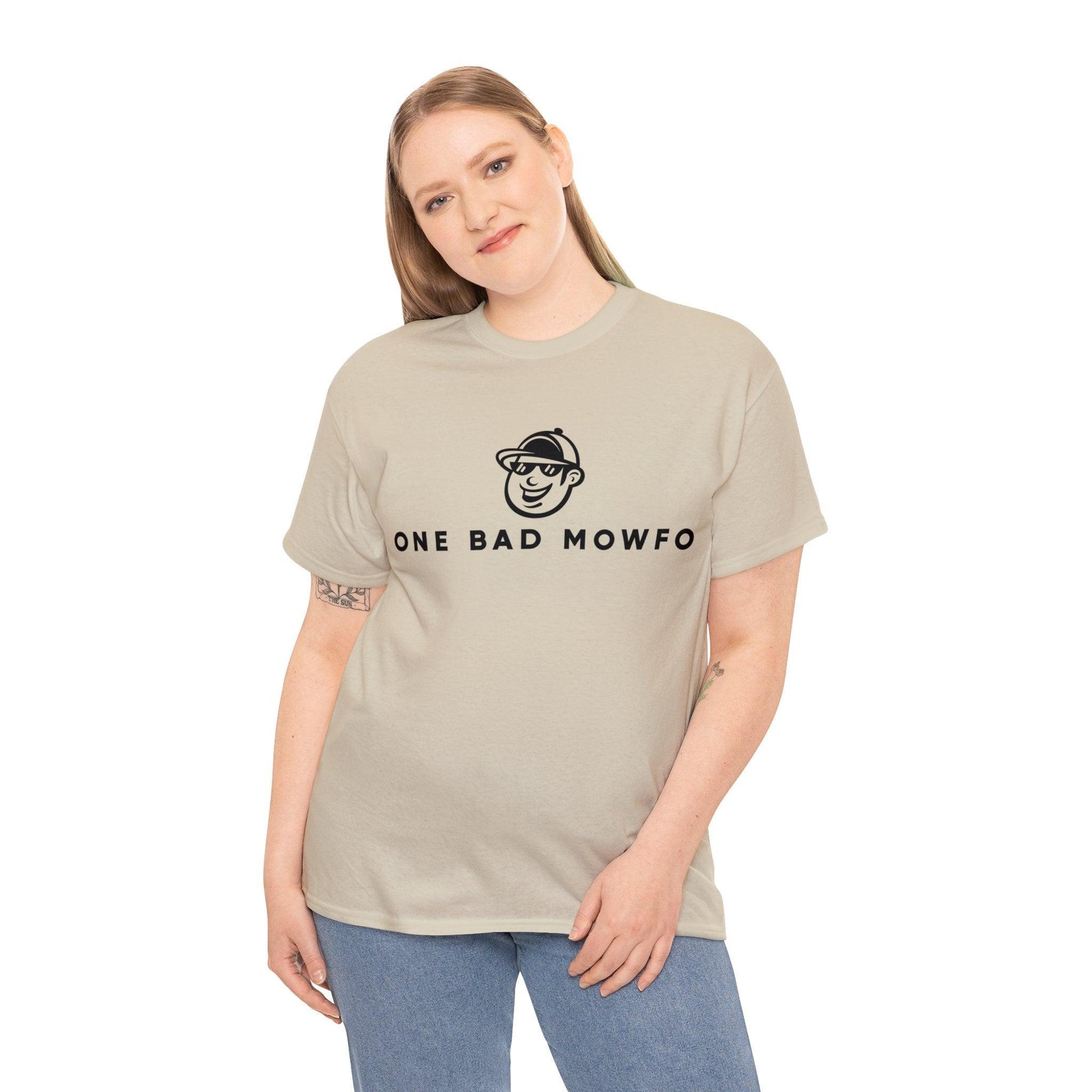 One Bad Mowfo - Unisex Heavy Cotton Tee - Trimyxs