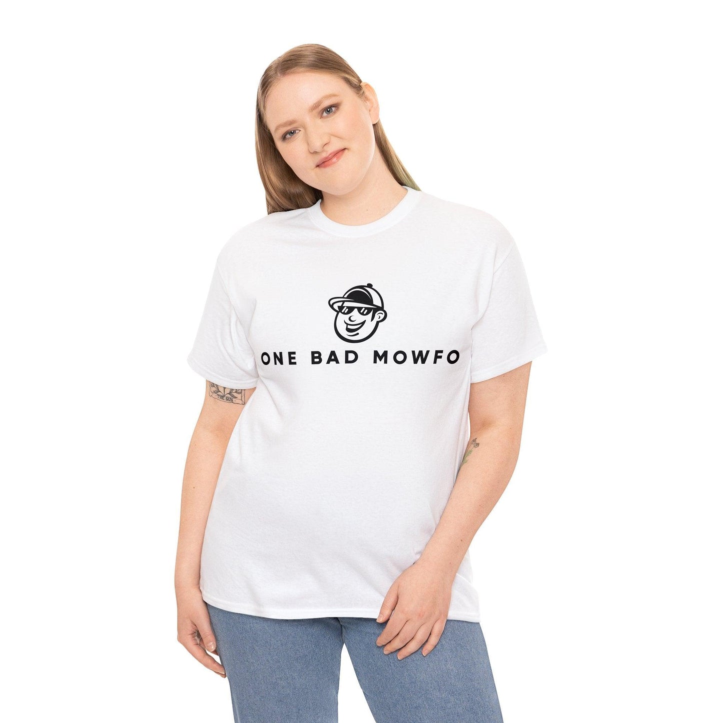 One Bad Mowfo - Unisex Heavy Cotton Tee - Trimyxs